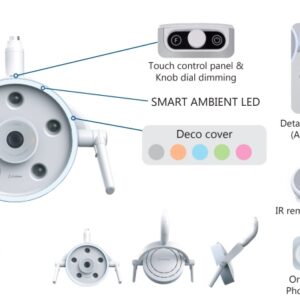 DOIFF X5 Plus Дентална LED лампа с вградена камера